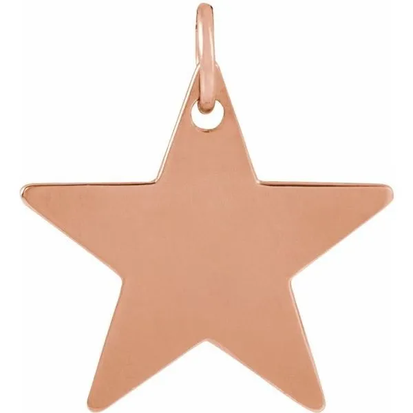 Engravable Star Necklace Arnold's Jewelry and Gifts Logansport, IN