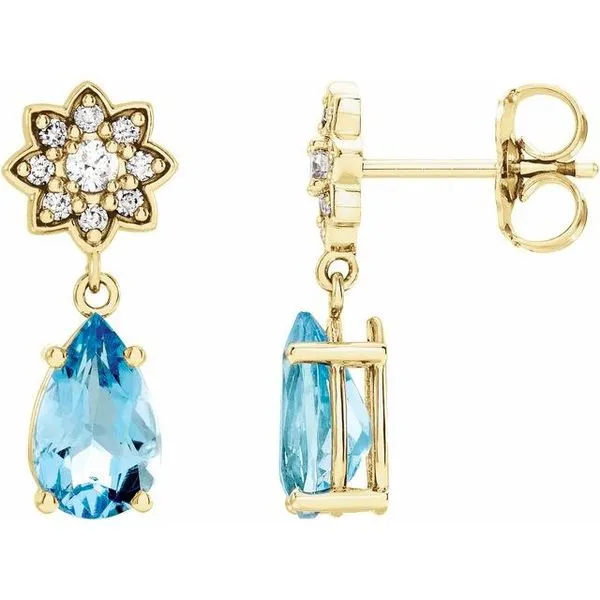 Floral Earrings Hart's Jewelers Grants Pass, OR