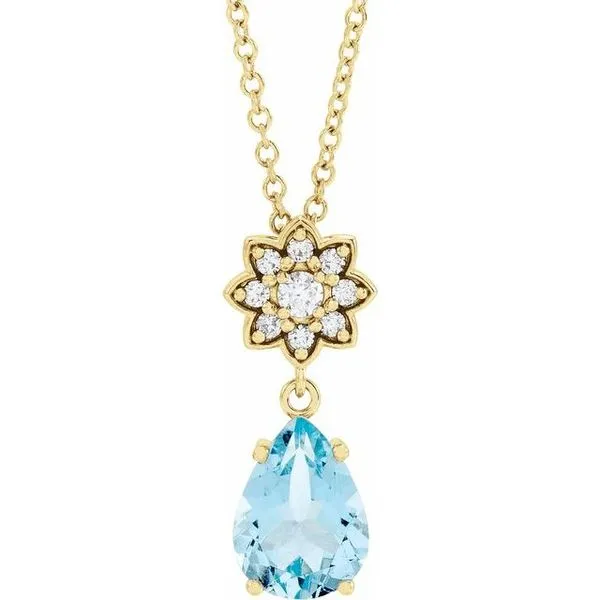 Cluster Necklace Cherry Street Jewelers Tulsa, OK