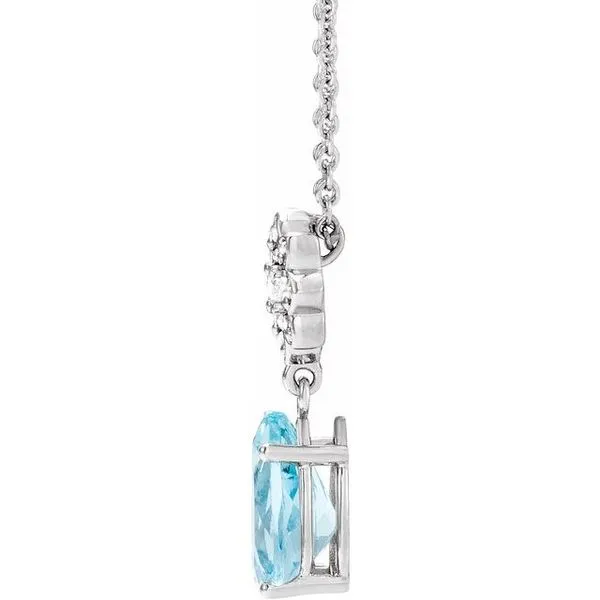 Cluster Necklace Image 2 Michael's Jewelry North Wilkesboro, NC