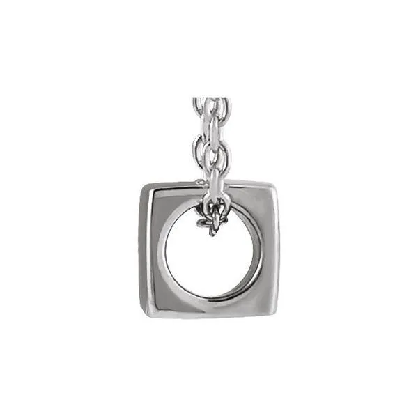 Cube Necklace or Slide Pendant Image 2 The Diamond Shop, Inc. Lewiston, ID