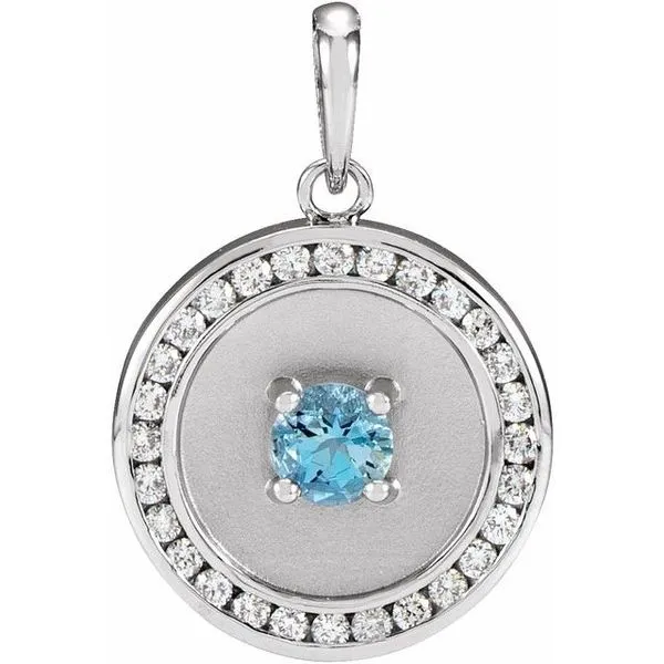 Accented Disc Pendant Smith Jewelers Franklin, VA