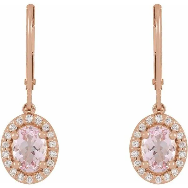 Halo-Style Earrings Image 2 Hart's Jewelers Grants Pass, OR