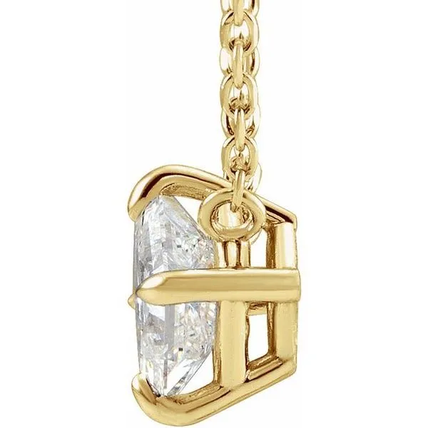 Solitaire Necklace Image 2 Rasmussen Jewelers Spanish Fork, UT