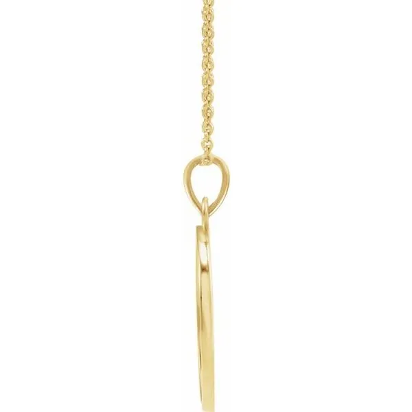 Live, Love, or Hope Disc Necklace Image 2 J. Meredith Jewelers Delafield, WI