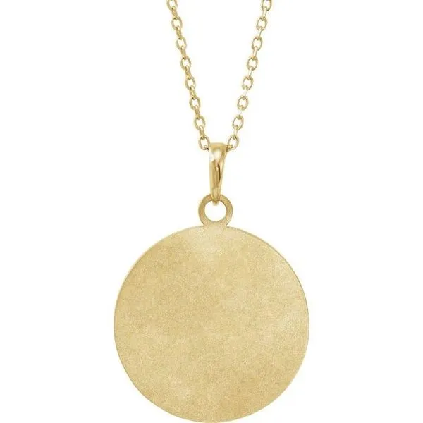 Live, Love, or Hope Disc Necklace Image 3 J. Meredith Jewelers Delafield, WI
