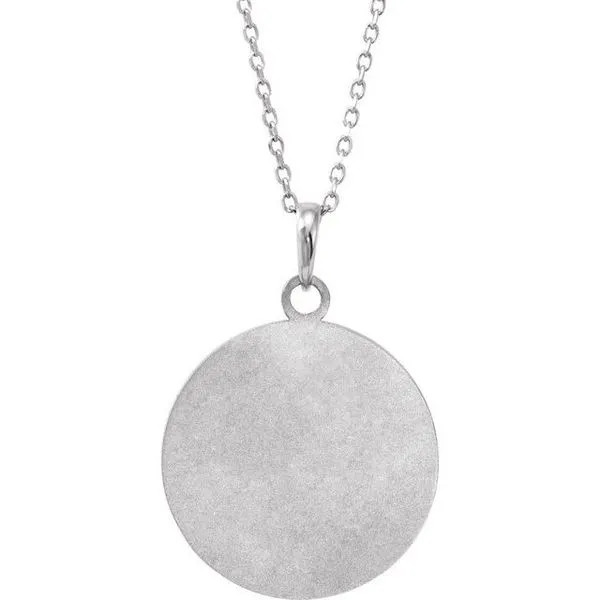 Live, Love, or Hope Disc Necklace Image 3 James & Williams Jewelers Berwyn, IL