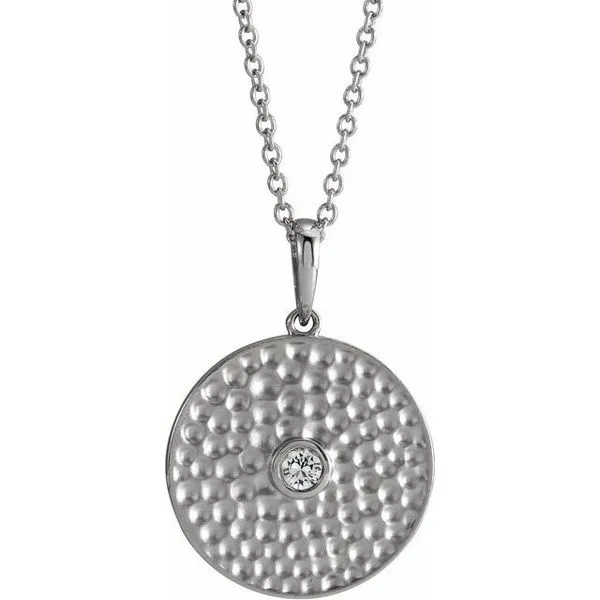 Beaded Disc Necklace Delfine's Jewelry Charleston, WV