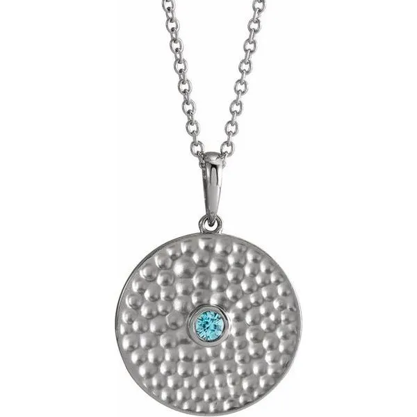 Beaded Disc Necklace D'Errico Jewelry Scarsdale, NY