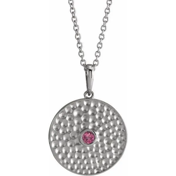 Beaded Disc Necklace Leslie E. Sandler Fine Jewelry and Gemstones rockville , MD