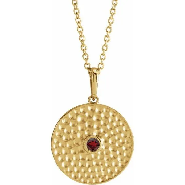 Beaded Disc Necklace James & Williams Jewelers Berwyn, IL