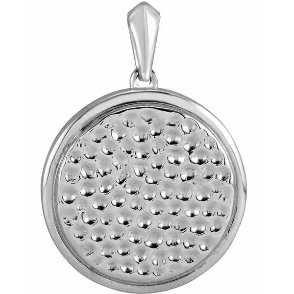 Beaded Disc Pendant J. Meredith Jewelers Delafield, WI