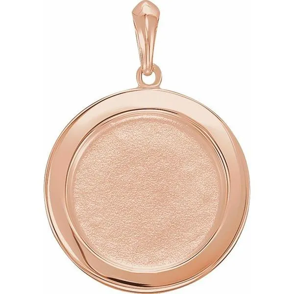 Beaded Disc Pendant Image 3 Leslie E. Sandler Fine Jewelry and Gemstones rockville , MD