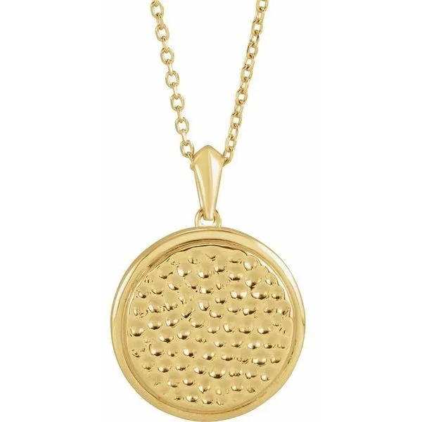 Beaded Disc Necklace James & Williams Jewelers Berwyn, IL