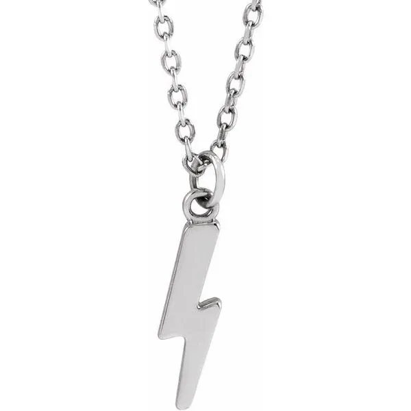 Lightning Bolt Necklace Hopman Jewelers Elkhart, IN