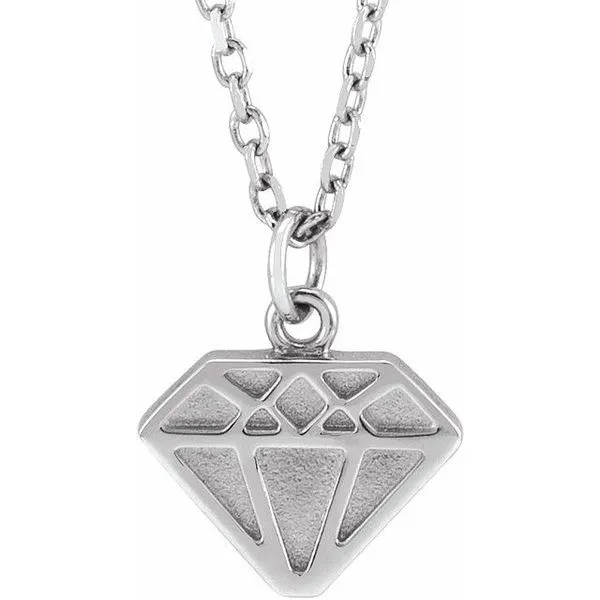 Tiny Diamond Necklace Moseley Diamond Showcase Inc Lexington, SC