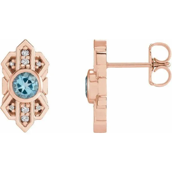 Art Deco Earrings Long Jewelers Chesapeake, VA