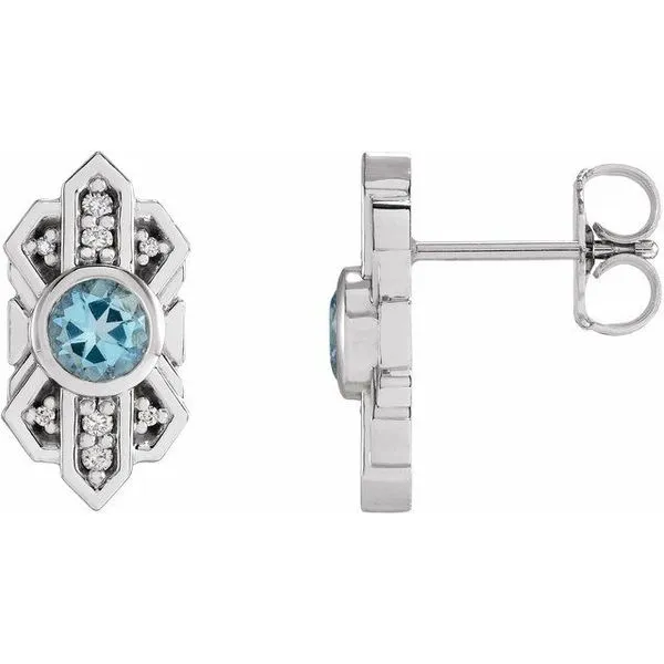 Art Deco Earrings Hart's Jewelers Grants Pass, OR