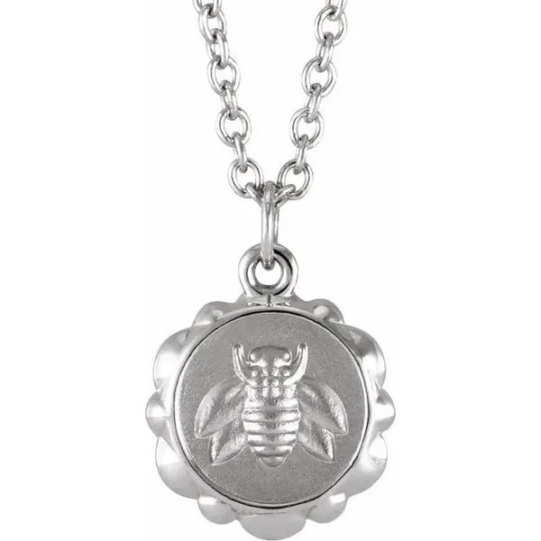 Bee Medallion Necklace Michael's Jewelry North Wilkesboro, NC