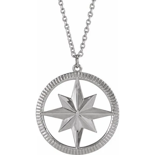Compass Necklace D'Errico Jewelry Scarsdale, NY