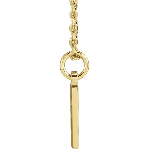 Pierced Numeral Necklace Image 2 Spath Jewelers Bartow, FL