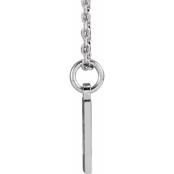 Pierced Numeral Necklace Image 2 James & Williams Jewelers Berwyn, IL