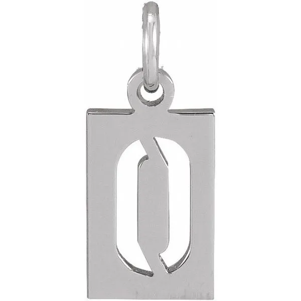 Pierced Numeral Pendant James & Williams Jewelers Berwyn, IL