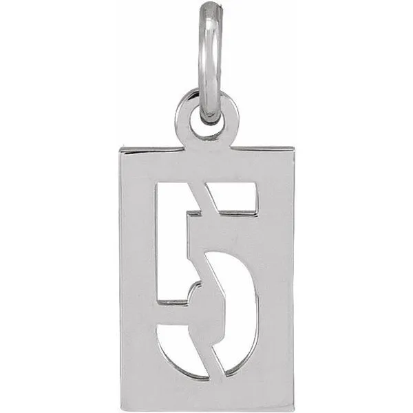 Pierced Numeral Pendant Arnold's Jewelry and Gifts Logansport, IN