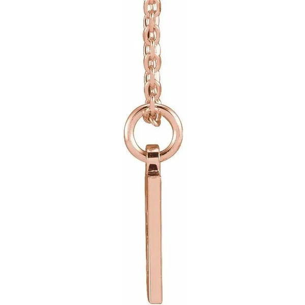 Pierced Numeral Necklace Image 2 Hopman Jewelers Elkhart, IN