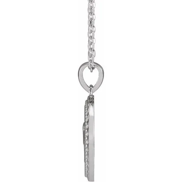 Beaded Elephant Disc Necklace Image 2 James & Williams Jewelers Berwyn, IL