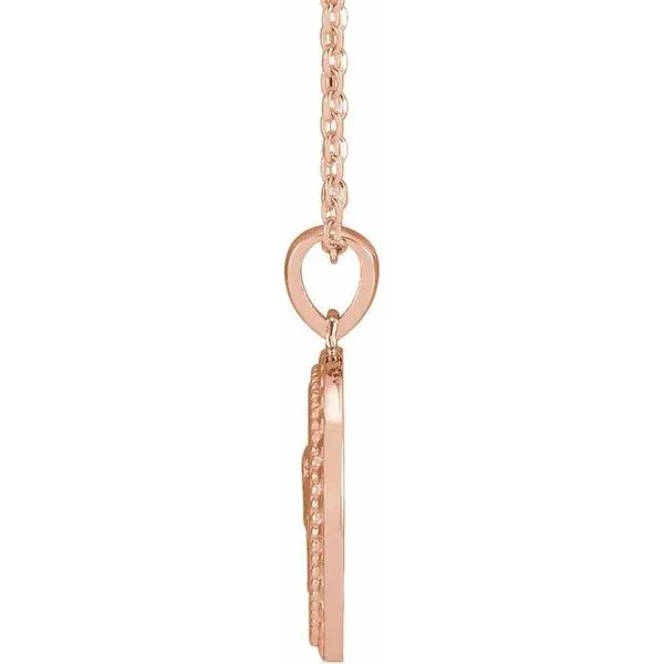 Beaded Elephant Disc Necklace Image 2 James & Williams Jewelers Berwyn, IL