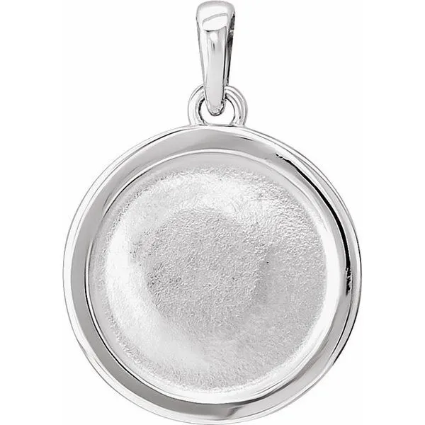 Beaded Elephant Disc Pendant Image 3 Hopman Jewelers Elkhart, IN