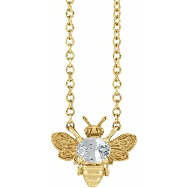Bee Necklace James & Williams Jewelers Berwyn, IL