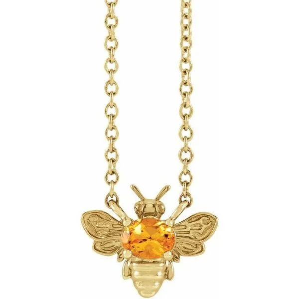 Bee Necklace James & Williams Jewelers Berwyn, IL