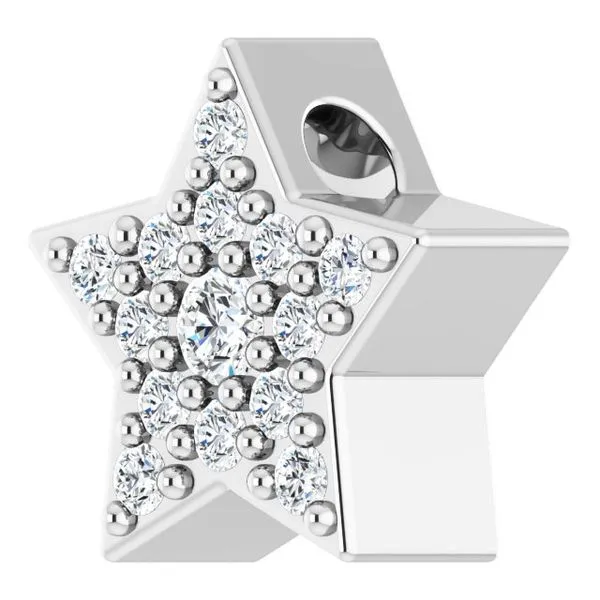 Star Necklace or Slide Pendant Image 2 Rasmussen Jewelers Spanish Fork, UT
