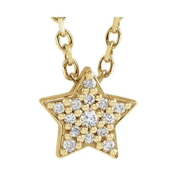 Star Necklace or Slide Pendant Hopman Jewelers Elkhart, IN