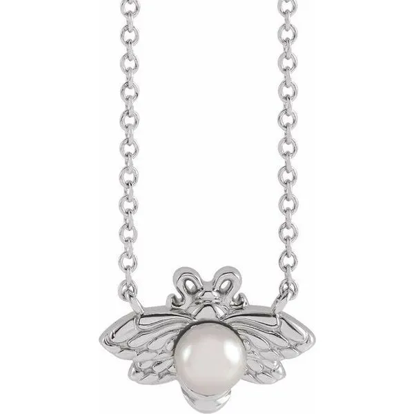Pearl Bee Necklace Hopman Jewelers Elkhart, IN