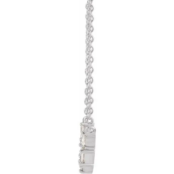 Petite V Necklace Image 2 Michael's Jewelry North Wilkesboro, NC