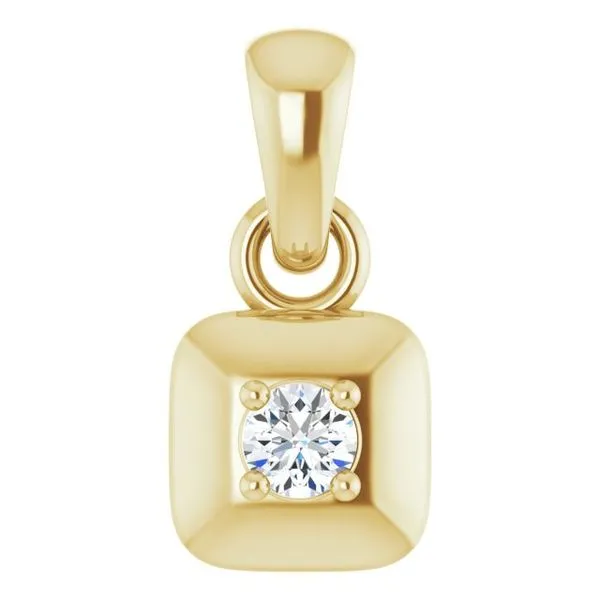 Solitaire Pendant James & Williams Jewelers Berwyn, IL