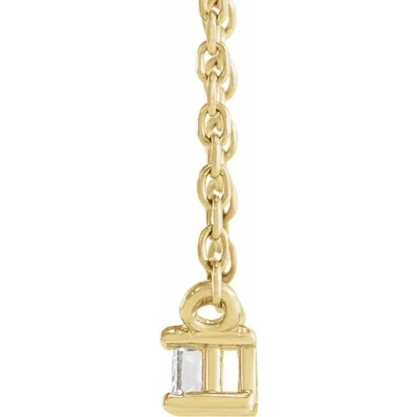 Solitaire Necklace Image 2 Diny's Jewelers Middleton, WI