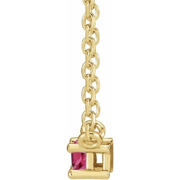 Solitaire Necklace Image 2 Diny's Jewelers Middleton, WI