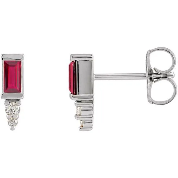 Accented Bar Earrings Shipley's Fine Jewelry Hampstead, MD