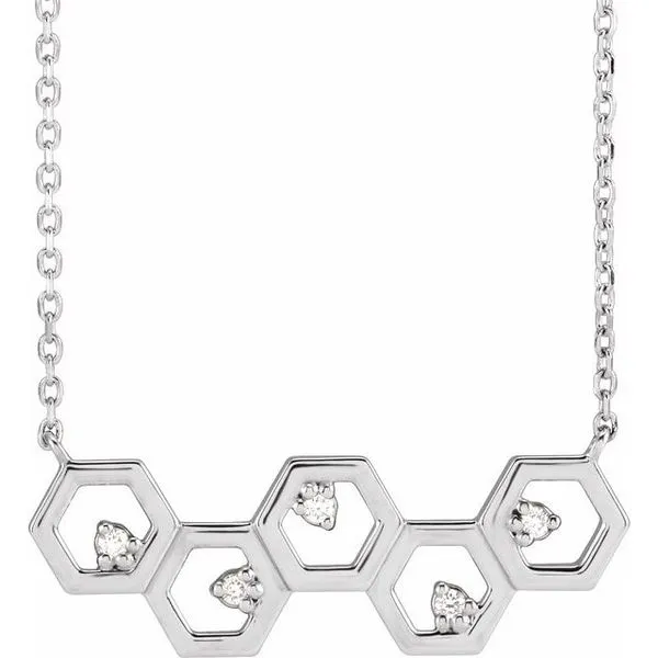 Honeycomb Necklace J. Meredith Jewelers Delafield, WI