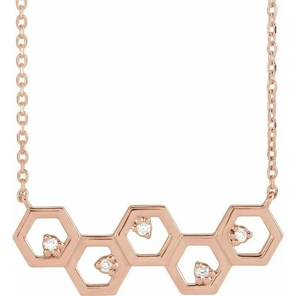 Honeycomb Necklace Hopman Jewelers Elkhart, IN