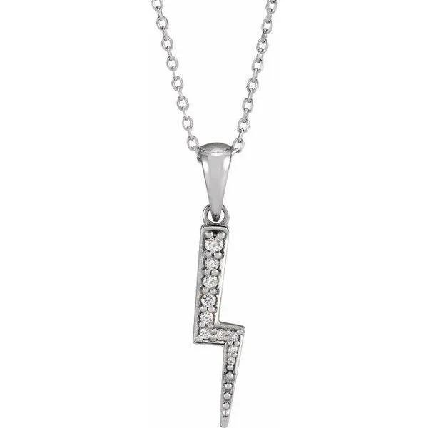 Lightning Bolt Necklace Rasmussen Jewelers Spanish Fork, UT
