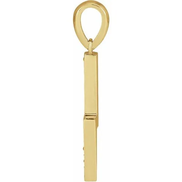 Lightning Bolt Pendant Image 2 Hopman Jewelers Elkhart, IN