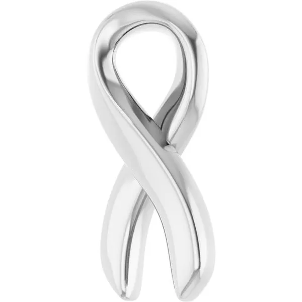 Survivor Ribbon Necklace or Slide Pendant Image 2 Rasmussen Jewelers Spanish Fork, UT
