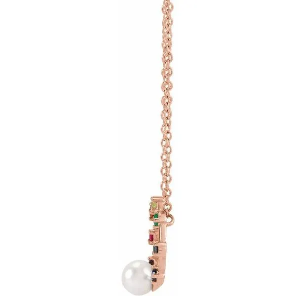 Hold You Forever® Rainbow Baby Necklace Image 2 Hopman Jewelers Elkhart, IN