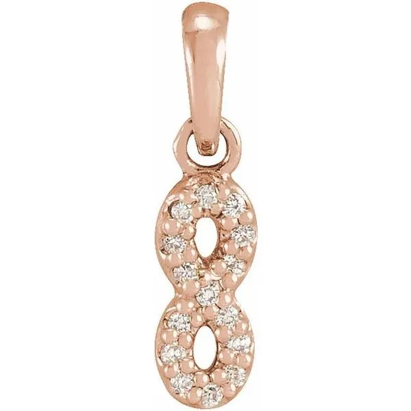 Petite Infinity Pendant James & Williams Jewelers Berwyn, IL