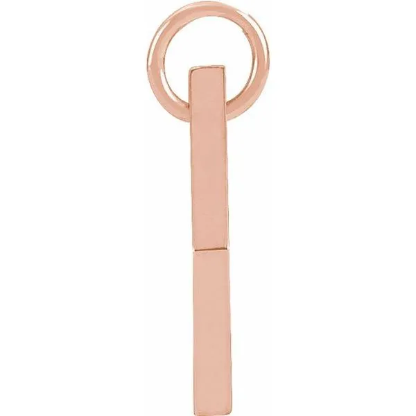 Engravable Rhombus Pendant Image 2 Cherry Street Jewelers Tulsa, OK